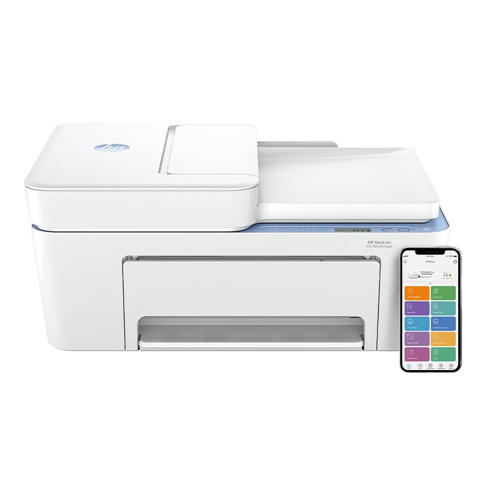 HP Ink Advantage 4278 Printer, Automatic Document Feeder (ADF), Print, Copy, Scan,WiFi,Bluetooth, USB, Simple Setup Smart App, Ideal for Home.