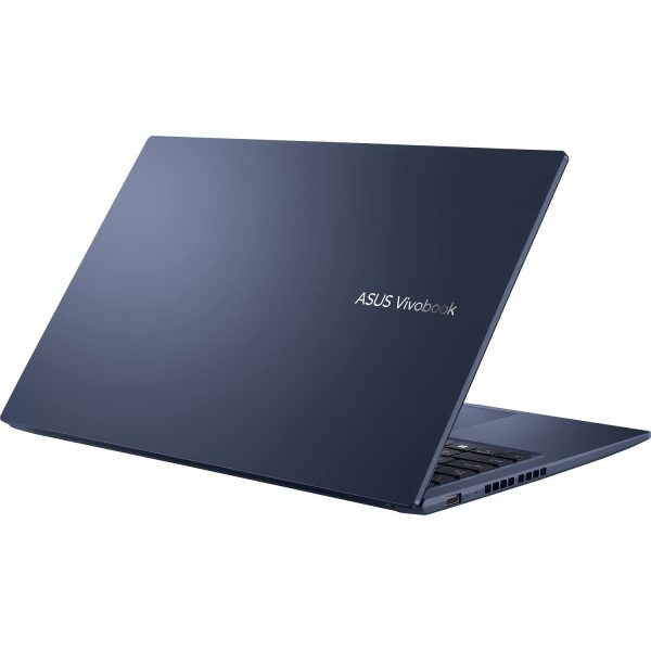 ASUS Vivobook 15, Intel Core i3-1220P 12th Gen, 15.6" (39.62 cm) FHD, Thin and Laptop (8GB/256GB SSD/Integrated Graphics/Windows 11 pro/Office 2021/Alexa Built-in/FP Sensor/Blue/1.7 kg)
