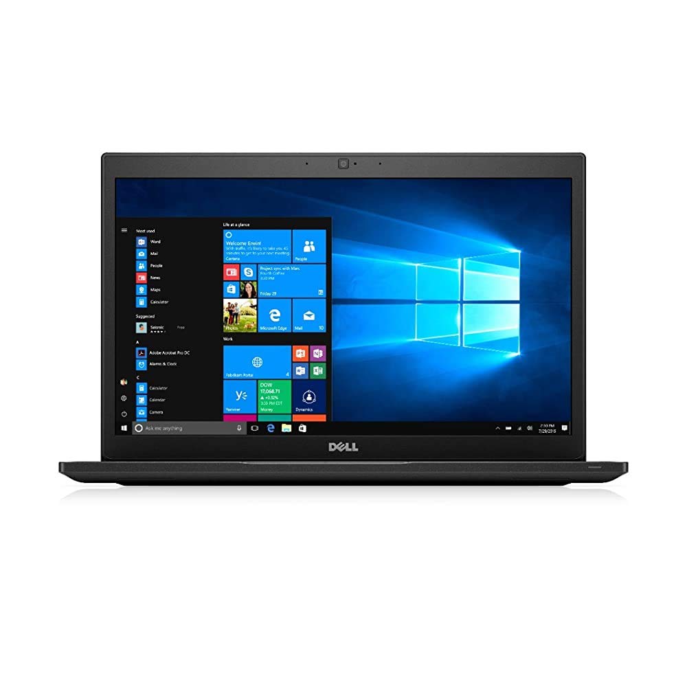 Dell Latitude 7480 14" Laptop--Core i5 7th Gen || 8GB || 256 GB SSD || Win11 Pro Black
