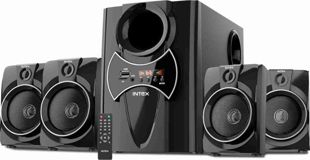 Intex 2650 PRO FMUB 4.1 Multimedia Speaker with Bluetooth/AUX/USB/FM