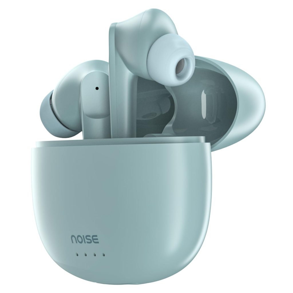 Noise Buds VS104 Truly Wireless Earbuds with 45H of Playtime, Quad Mic with ENC, Instacharge(10 min=200 min), 13mm Driver,Low Latency, BT v5.2 (Mint Green)