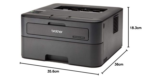 Brother HL-L2366DW Monochrome Laser Printer with Wi-fi, Network & Auto Duplex Printing (Black)