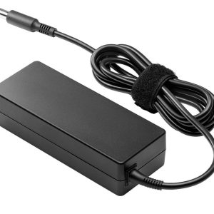 HP 65W 7.4mm Pin Charger for HP EliteBook Laptop Series Without Power Cord - Black