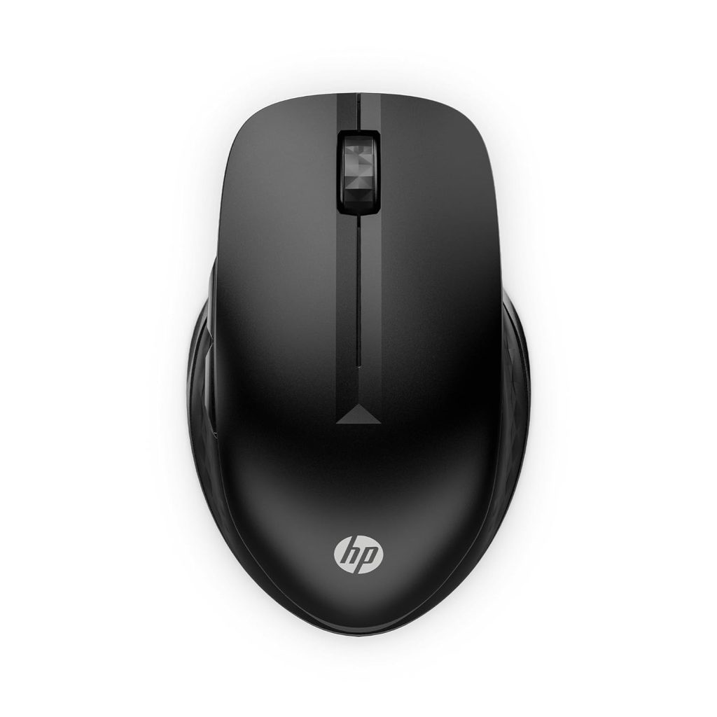 HP 430 Multi-Device Bluetooth Wireless Mouse with 4 Programmable Buttons/ 800 DPI - 4000 DPI/Fast Scrolling/Compatibility to Windows, macOS, Chrome OS/Black, 3 Years Warranty