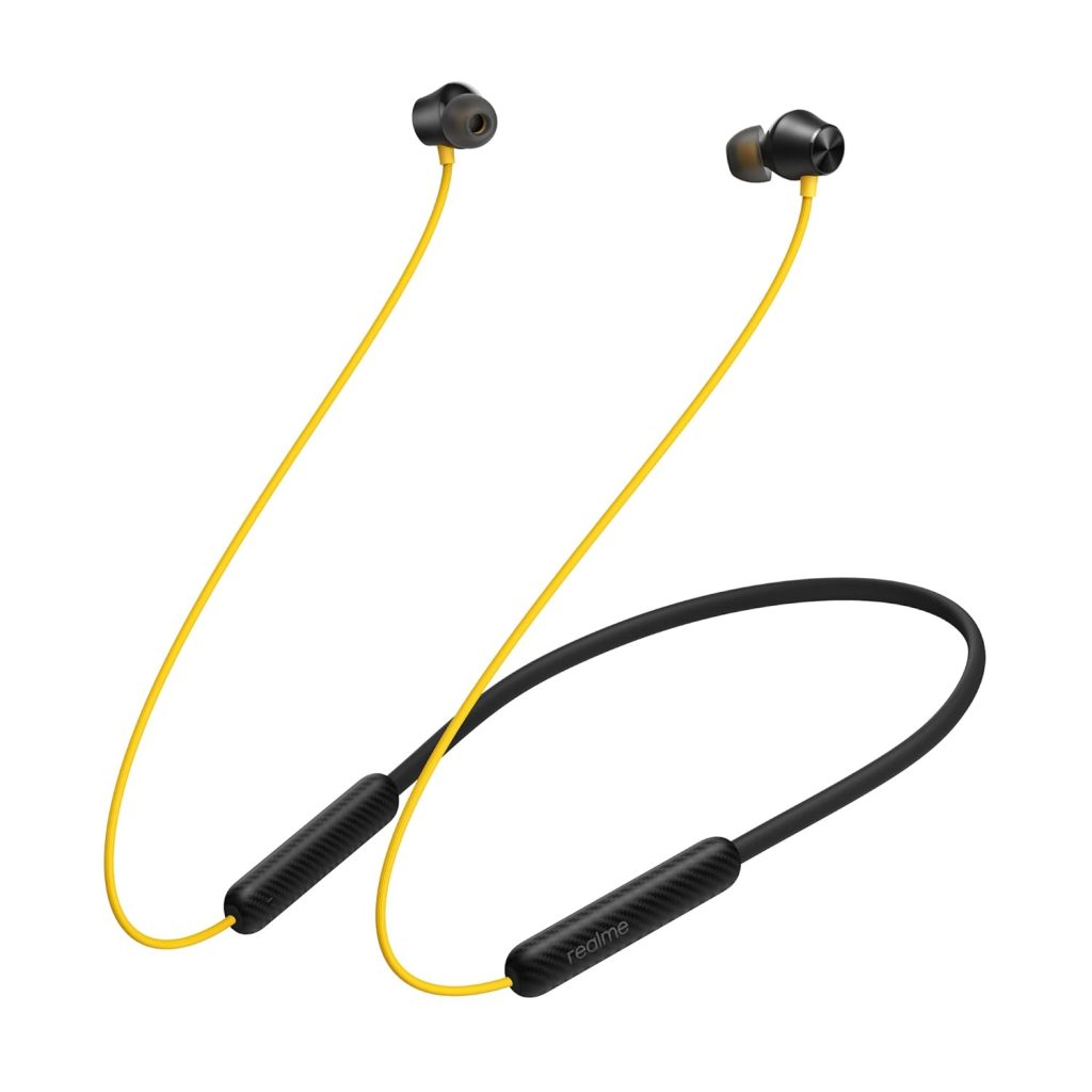 realme Buds Wireless 2S in Ear Earphone with mic, Dual Device Switching & Type C Fast Charge & Up to 24Hrs Playtime, Bluetooth Headset Neckband (Black)