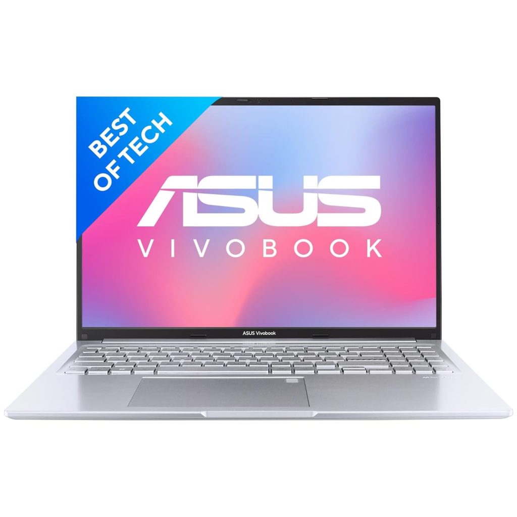 ASUS Vivobook 16X (2022), 16.0-inch (40.64 cms) FHD+ 16:10, AMD Ryzen 5 5600H, Thin and Laptop (8GB/256GB SSD/Integrated Graphics/Windows 11 pro/Office 2021/Silver/1.80 kg)