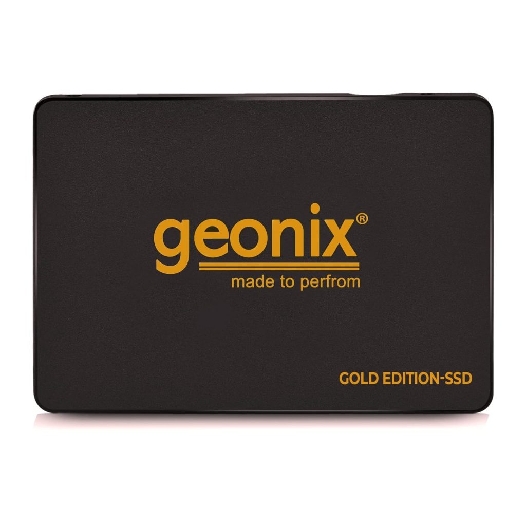GEONIX SATA 2.5" 128GB Internal Solid State Drive 6Gb/s | Fast Performance | Read/Write Speed Upto - 570/500 MB/s | Quad Channel Controller Compatible with PC and Laptop | 5 Years Warranty.