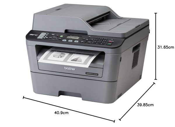 Brother MFC L2701DW Multi-Function Monochrome Laser Printer with Auto Duplex Printing & Wi-Fi