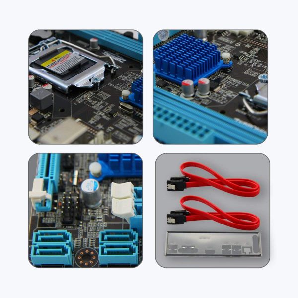 ZEBRONICS H81 Lga 1150 Socket Motherboard, atx, ddr_3