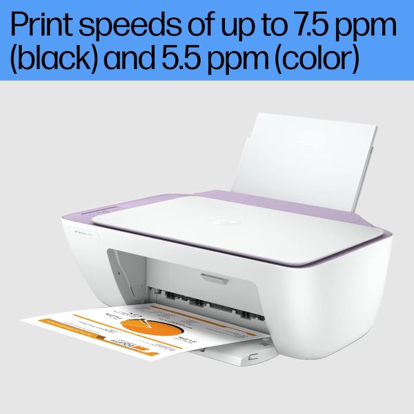 HP Deskjet 2331 Colour Printer, Scanner and Copier for Home/Small Office, Compact Size, Reliable, Easy Set-Up Through HP Smart App On Your Pc Connected Through USB, Ideal for Home.
