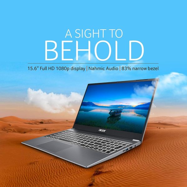 Acer Aspire Lite 12th Gen Intel Core i3-1215U Premium Metal Laptop (Windows 11 pro/8 GB RAM/512GB SSD) AL15-52, 39.62cm (15.6") Full HD Display, Metal Body, Steel Gray, 1.59 Kg Visit the Acer Store