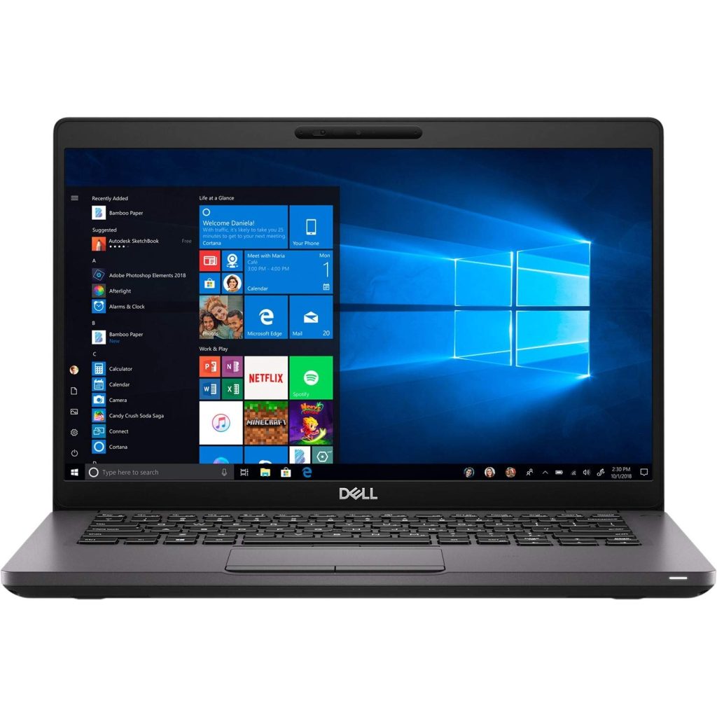Dell Latitude Laptop 5400 Intel Core i7 Mobile-8th Gen -Processor, 8 GB Ram & 256 GB SSD,Win 11 Pro 14 Inches FHD 1080p Touch Screen Notebook Computer