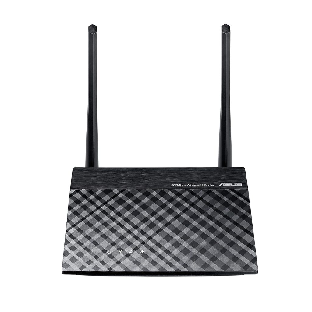 ASUS RT-N 12+ (New) Wireless N300 3-in-1 Router/AP/Range Extender for Large Environment