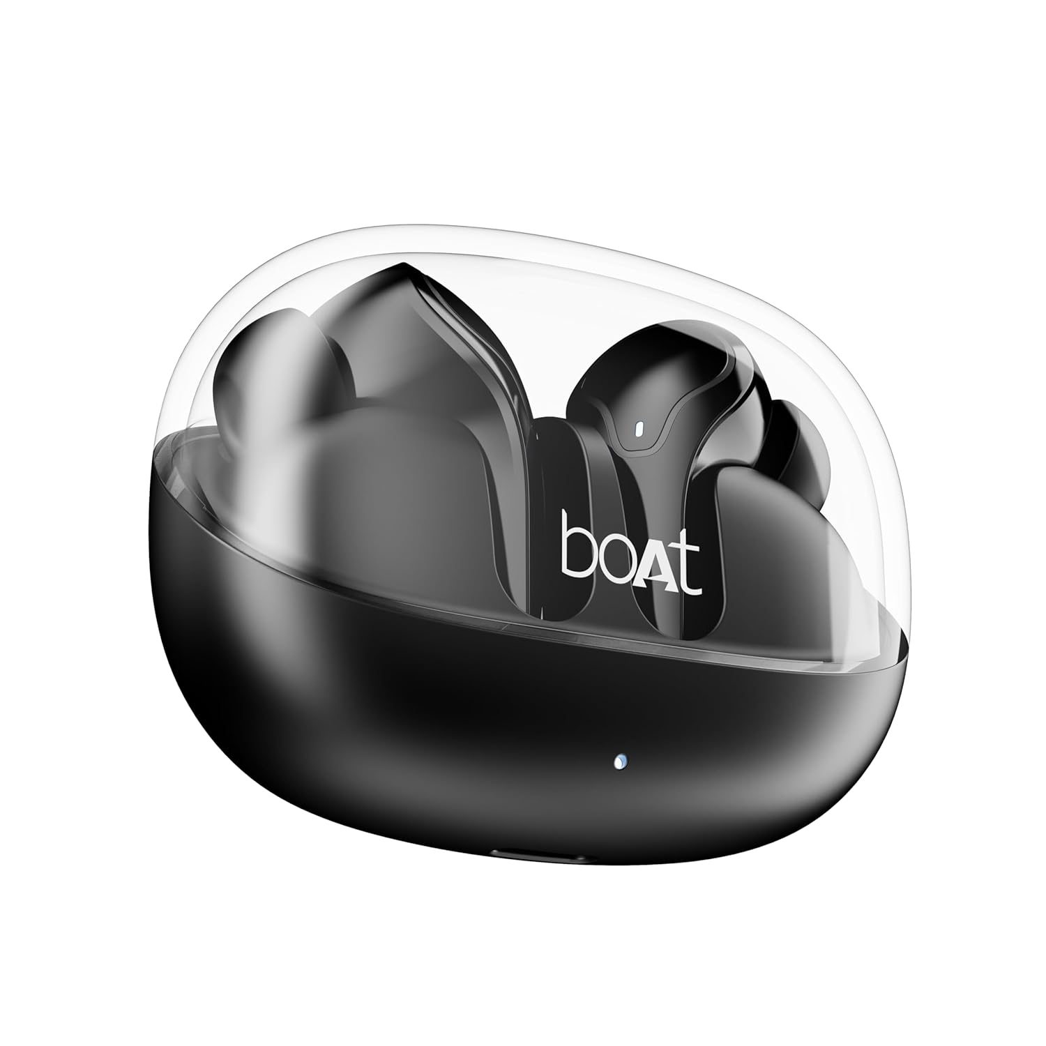 boAt Airdopes 311 Pro TWS Earbuds w/Up to 50 HRS Playtime, Dual Mics with ENx™ Tech, 50 ms Low-Latency Beast™ Mode, ASAP™ Charging, IWP™ Tech, BT v5.3, IPX4 Resistance(Active Black)