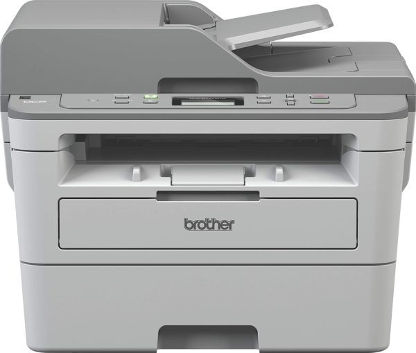 Brother DCP-B7535DW Automatic Duplex Laser Printer with 34 PPM Print Speed, Multifunction (Print Scan Copy), Automatic Document Feeder, (WiFi, WiFi Direct, LAN & USB), Free Installation