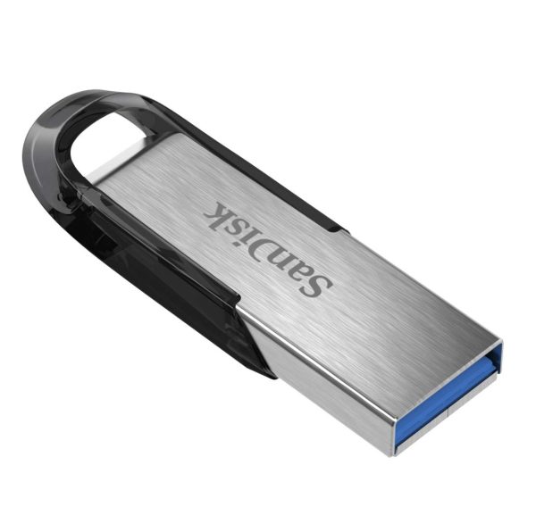 SanDisk Ultra Flair 128GB USB 3.0 Pen Drive, Silver Black