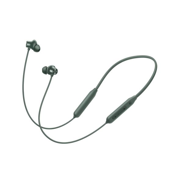 OnePlus Bullets Wireless Z2 ANC Bluetooth in Ear Earphones with Mic, 45dB Hybrid ANC, Bombastic Bass - 12.4 mm Drivers, 10 Mins Charge - 20 Hrs Music, 28 Hrs Battery (Grand Green)