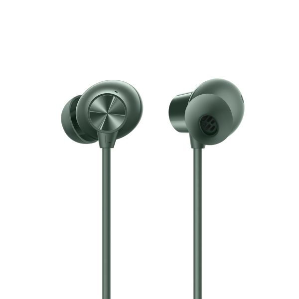 OnePlus Bullets Wireless Z2 ANC Bluetooth in Ear Earphones with Mic, 45dB Hybrid ANC, Bombastic Bass - 12.4 mm Drivers, 10 Mins Charge - 20 Hrs Music, 28 Hrs Battery (Grand Green)