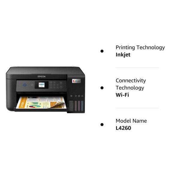 Epson EcoTank L4260 A4 Wi-Fi Duplex All-in-One Ink Tank Printer