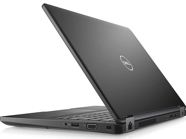 DELL Latitude 5490 Core i5 8th Gen Laptop, 8 GB RAM, 256GB SSD, Intel HD Graphics, 14 inch (36.83 cms) HD Screen, Windows 11 Pro (Upgradable), MS Office, Black, Slim