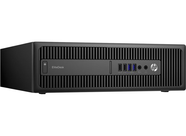 HP EliteDesk 800 G2 Desktop Computer PC (Intel Core i5 6th Gen| 16 GB DDR4 RAM| 512 GB SSD| Windows 11| MS Office| Intel HD Graphics| USB| VGA), Black