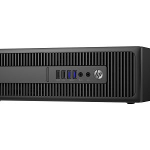 HP EliteDesk 800 G2 Desktop Computer PC (Intel Core i5 6th Gen| 16 GB DDR4 RAM| 512 GB SSD| Windows 11| MS Office| Intel HD Graphics| USB| VGA), Black