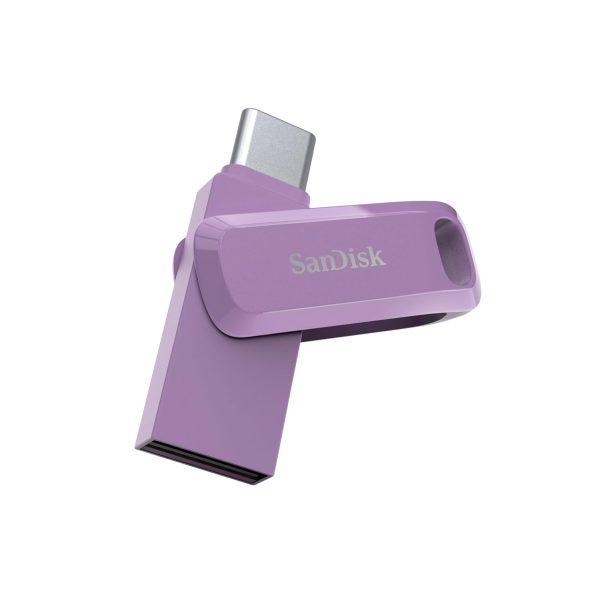 SanDisk Ultra Dual Drive Go USB Type- C, Lavender, India, 400MB/s 128GB, Mobile Pendrive