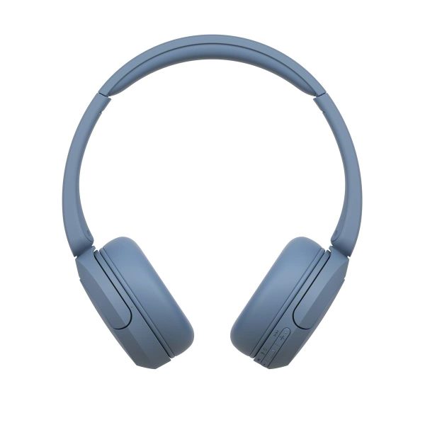 Sony WH-CH520, Wireless On-Ear Bluetooth Headphones with Mic, upto 50 Hours Playtime, DSEE Upscale, Multipoint Connectivity/Dual Pairing,Voice Assistant App Support for Mobile Phones (Blue)