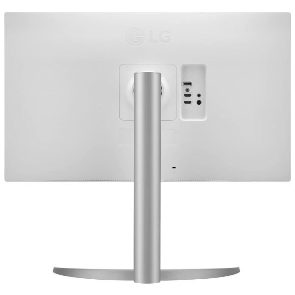 LG 27UP650-W 27 Inche (68.4 Cm) 27 (68.4cm) UHD (3840 x 2160 pixels) 4K IPS Display, VESA DisplayHDR 400, Immersive Gaming Experience, AMD FreeSync, Ergonomic Design (Silver)