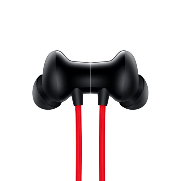 OnePlus Bullets Z2 Bluetooth Wireless in Ear Earphones with Mic, Bombastic Bass, 10 Mins Charge - 20 Hrs Music, 30 Hrs Battery Life (Acoustic Red)