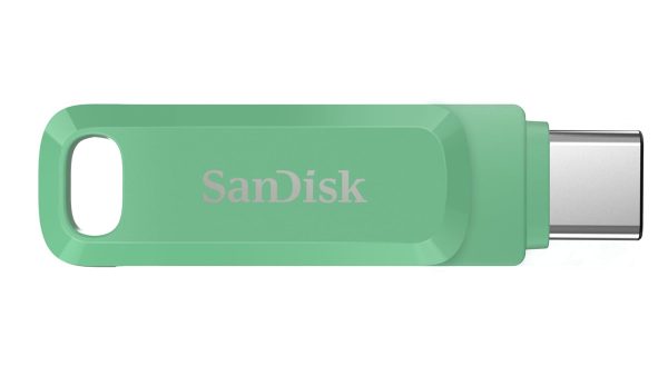 SanDisk Ultra Dual Drive Go USB Type- C, Absinthe Green, India, 400MB/s 128GB, Mobile Pendrive