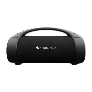 ZEBRONICS Sound Feast 400 Bluetooth v5.0 Portable Speaker with 60W Output, 11 Hours Backup, Voice Assistant, TWS, IPX5 Waterproof, Call Function, RGB Light, AUX, USB, FM Radio and Type C