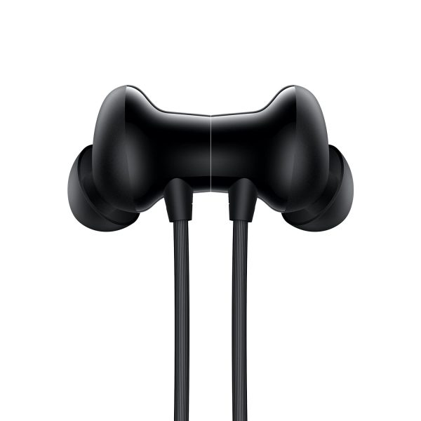 Oneplus Bullets Z2 Bluetooth Wireless in Ear Earphones with Mic, Bombastic Bass - 12.4 mm Drivers, 10 Mins Charge - 20 Hrs Music, 30 Hrs Battery Life, IP55 Dust and Water Resistant (Magico Black)