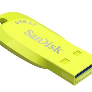 SanDisk Ultra Shift USB Flash Drive 128GB, USB 3.2 Gen 1, Evening Primrose Colour