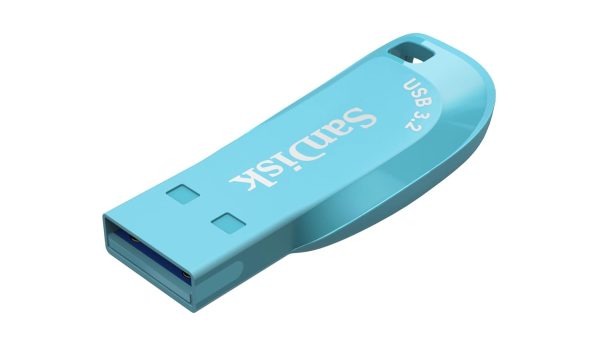 SanDisk Ultra Shift USB Flash Drive 64GB, USB 3.2 Gen 1, Bachelor Button Colour