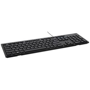 Dell KB216-Black Multimedia Wired Keyboard with USB Interface, Plunger Keys Technology and Chiclet Key Style, Hot Key-Volume, Mute, Play/Pause, Backward, Forward, Warranty 1 Year.