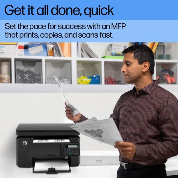 HP Laserjet Pro M126nw All-in-One B&W Printer for Home: Print, Copy, & Scan, Affordable, Compact, Easy Mobile Printing