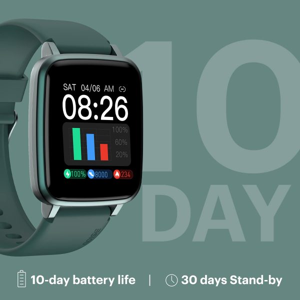 Noise ColorFit Pulse Smartwatch with 1.4" Full Touch HD Display, SpO2, Heart Rate, Sleep Monitors & 10-day battery - Teal Green