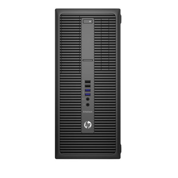 HP EliteDesk 800 G1 Desktop Computer PC (Intel Core i7 4th Gen Processor| 8 GB RAM| 500 GB HDD| Windows 10 Pro| MS Office| Intel HD Graphics| USB| VGA), Black