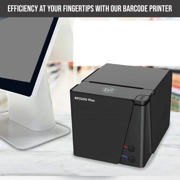 TVS ELECTRONICS RP 3200 Plus 3" Thermal Receipt Printer | High Speed Printing of 200 mm/sec | USB, Serial