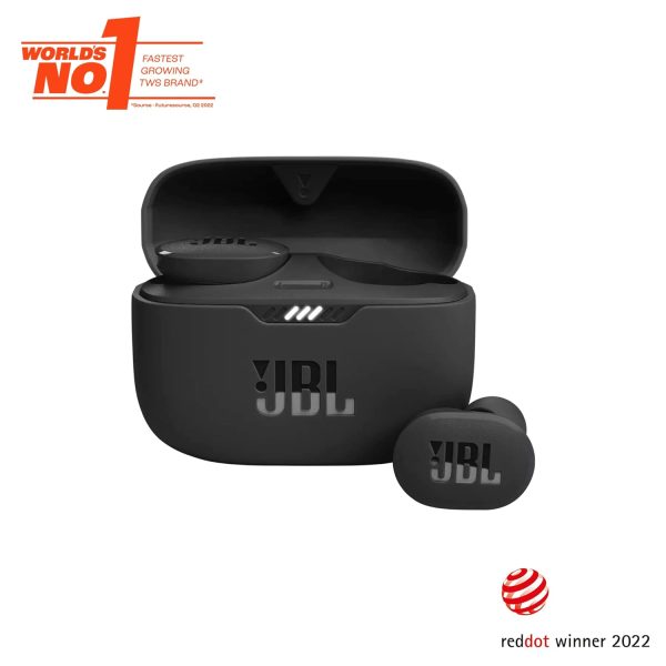 JBL Tune 130NC in Ear Wireless TWS Earbuds with Mic, ANC Earbuds(Upto 40Db), Customizable Bass with Headphones App, 40Hrs Playtime, Legendary Sound, 4 Mics for Clear Calls, Bluetooth 5.2 (Black)