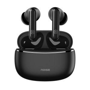 Noise Aura Buds in-Ear Truly Wireless Earbuds with 60H of Playtime, Quad Mic with ENC, Dual Device Pairing, Instacharge(10 min=150 min),12mm Polymer Composite Driver,BT v5.3(Aura Black)