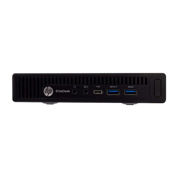 HP Elitedesk 800 Tiny Desktop (Core I3 6th gen, 16 GB RAM, 1 TB HDD, Win 10 Pro, MS Office/Intel HD Graphics/, USB 3.0, Ethernet,VGA), Black