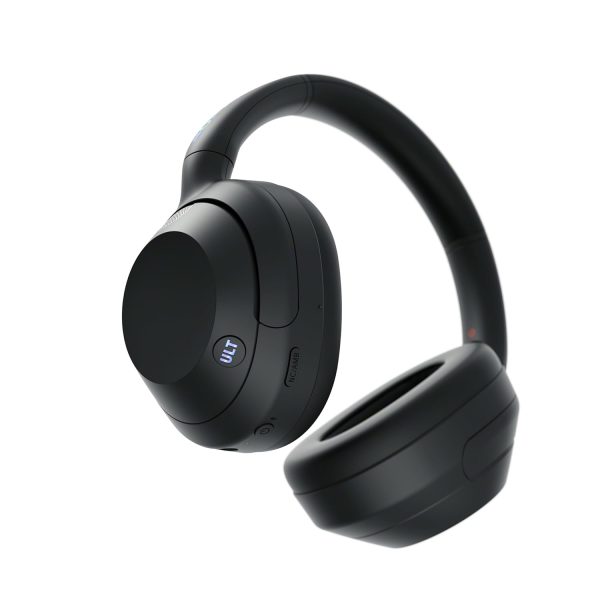 Sony New Launch ULT WEAR Wireless Bluetooth Headphones(WH-ULT900N) with Massive Bass,Active Noise Cancelling,Battery 50Hrs(w/o NC) & 30Hrs(NC),10Min Charge=5Hrs Playback, 360 RA, Fast Pair-Black