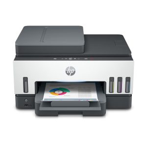 HP Smart Tank 790 All-in-One Auto Duplex Wifi Colour Printer with ADF and FAX. (Upto 12000 Black, 8000 Colour pages included in The box). - Print, Scan & Cope for Office with ADF and FAX