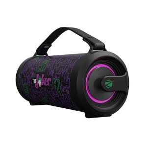 ZEBRONICS DC JOKER edition ROCKET 500 Bluetooth 5.0 Portable speaker 20W RMS, TWS, 10 Hour backup, Built-in rechargeable battery, RGB Lights, Detachable handle, Wired mic port & Type C