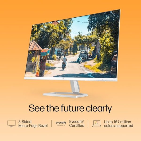 HP Series 5 27 inch FHD Height Adjust Monitor - 527sh,27inch(68.6 cm),FHD(1920 x 1080),300 nits, Eye Ease,Anti-Glare,Height Adjustable,4.15kg