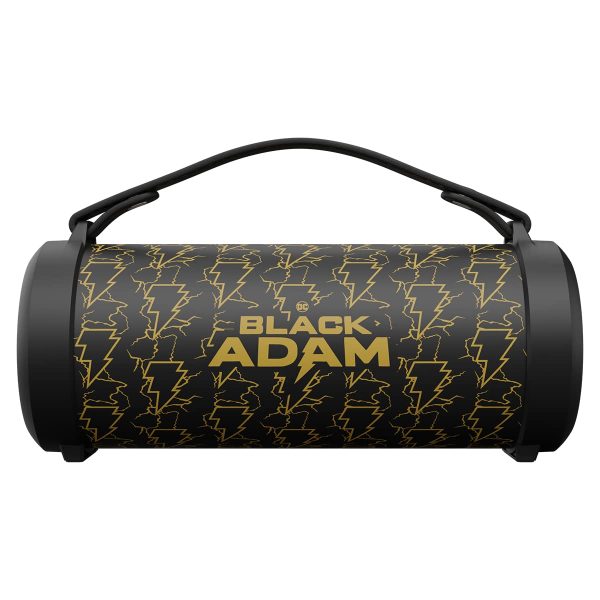 ZEBRONICS DC BLACK ADAM edition ROCKET 500 Bluetooth 5.0 Portable speaker 20W RMS, TWS, 10 Hour backup, Built-in rechargeable battery, RGB Lights, Detachable handle, Wired mic port & Type C