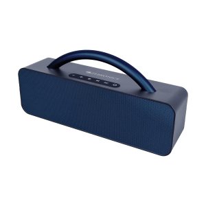 ZEBRONICS Newly Launched Rocket 200 Portable Wireless Speaker with 20W Bluetooth 5.1, FM, USB, AUX, Deep Bass,Media & TWS, Microphone Input, Karaoke,Dual 5.08cm Drives,Call Function(Blue)