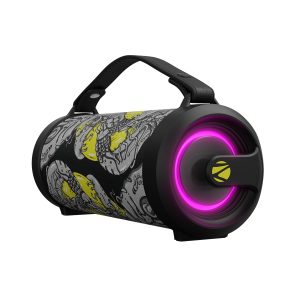 ZEBRONICS X SANTANU New Launch Rocket 500 20W Portable Party Speaker, Supports Bluetooth, TWS, USB, AUX, RGB Light, Karaoke, Mic Input, Deep Bass